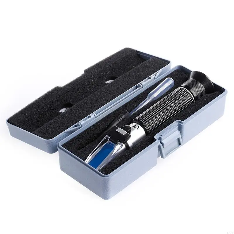 L5BF Salinity Refractometer Meter Water Reader Marine 0~10% Salt Aquarium Test Tester