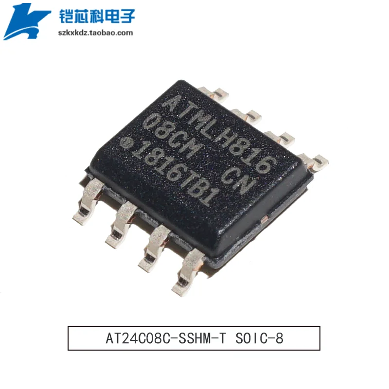 

10Pcs AT24C02C-SSHM-T AT24C04C-SSHM-T AT24C08C-SSHM-T AT24C16C-SSHM-T AT24C256C-SSHL-T AT24C512C-SSHM-T SOIC-8 SMD IC EEPROM