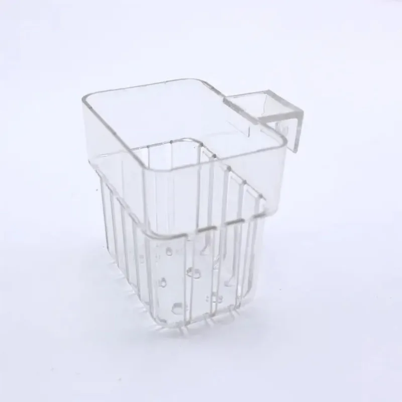 Fish Tank Ornaments Hanging Aquarium Planter Cups Wall Mounted Aquatic Plants Holder Basket
