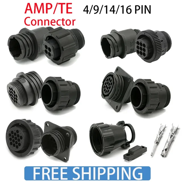 1/5/20 ชุด AMP/TE ประเภท 4 P/9 P/14/16Pin SMEMA Auto Sensor ปลั๊ก SMT Connector 183079 182645 182919 182647 182649 206043 -1 1