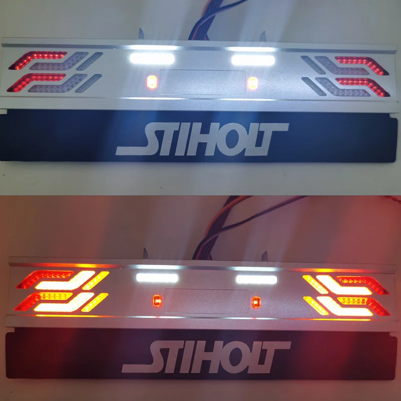 Kit De Lampes LED Pour RC Tracteur/camion 1/14 - 3V-7V, Plastique, Spotlights Pour Toit