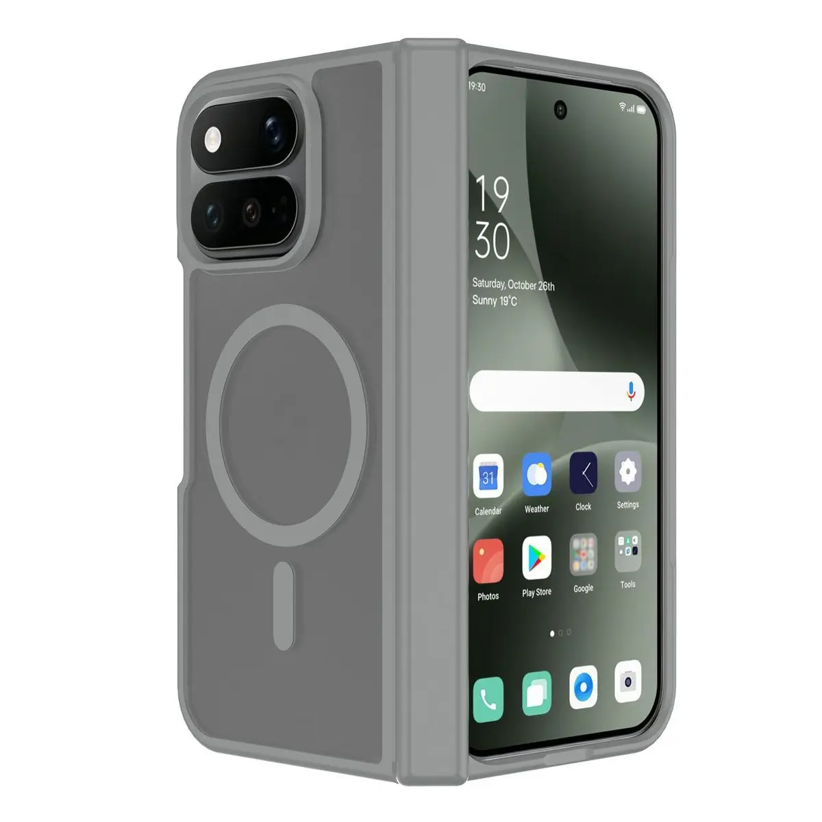Matte Shockproof Magnetic Protective Phone Cover