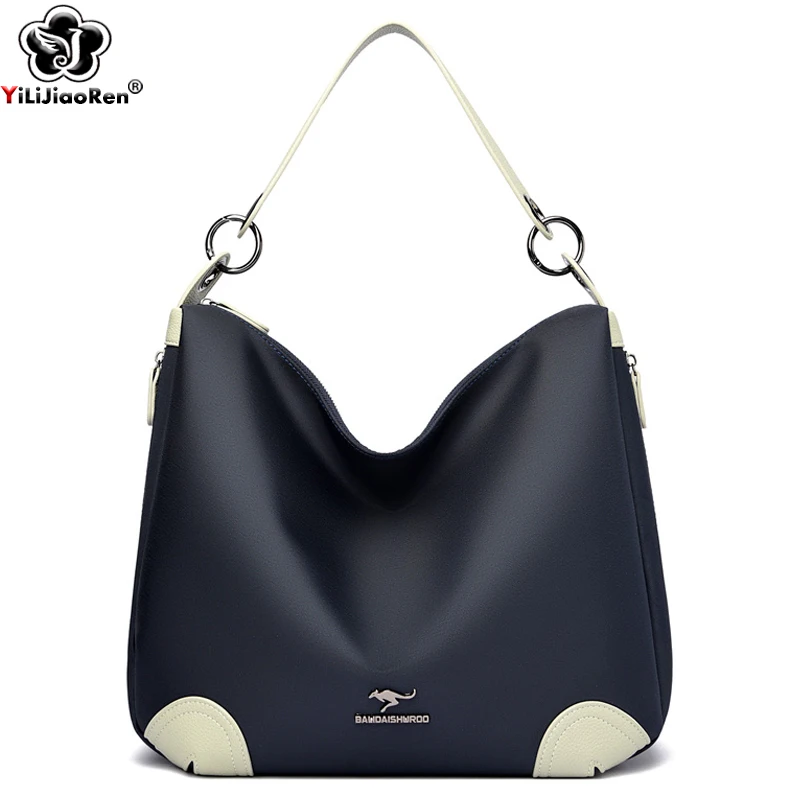 

Casual Handbag Women Large Capacity Waterproof Canvas Crossbody Bags Female Elegant Ladies Shoulder Bag High Quality Shopper Bag