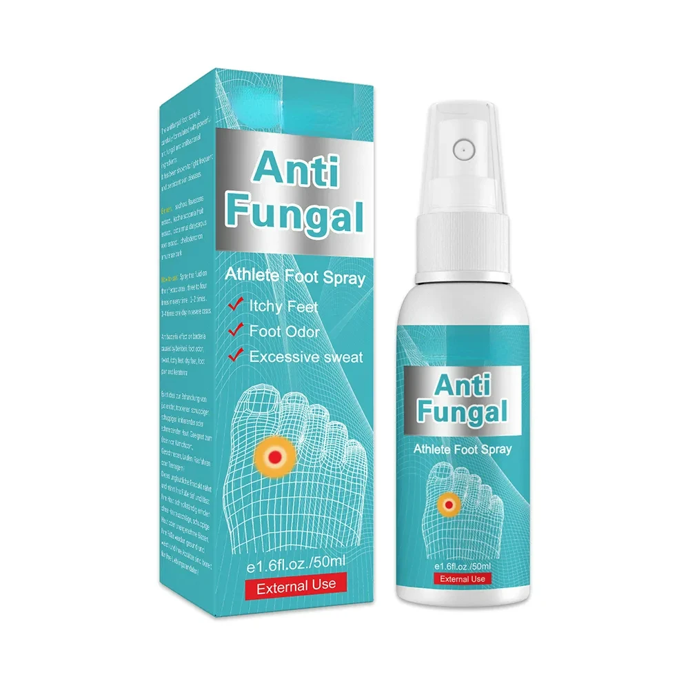 

Anti Fungal Athlete Feet Spray Sterilize Infection Foot Toe Paronychia Treatment
