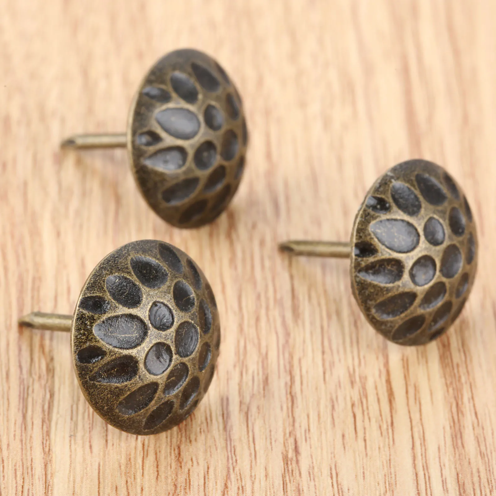 10pcs Upholstery Nails Antique Bronze Furniture Nails Tacks Stud Pushpin Hardware 19*20mm