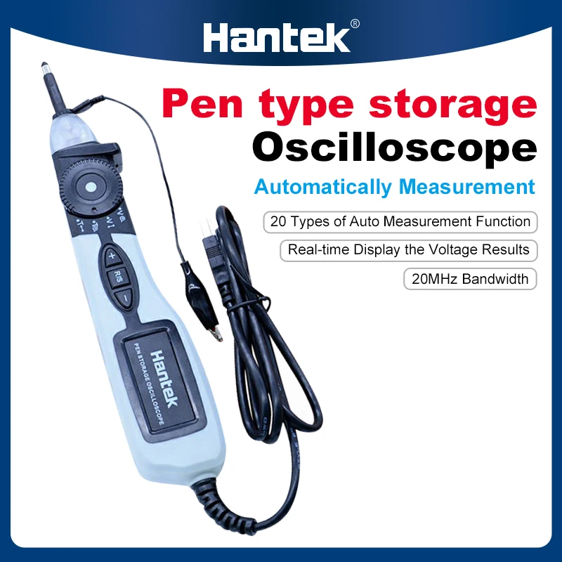 Hantek PSO2020 Digital Oscilloscope Pen type USB 1 Channel Portable ...