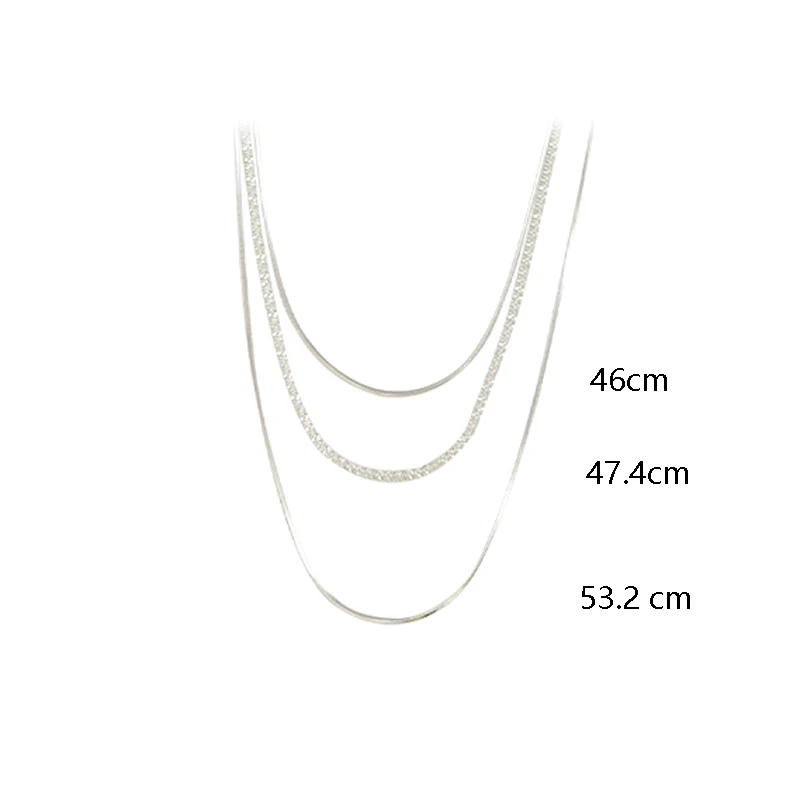 Collana Girocollo Donna In Argento 925 Con Cerchio E Zircone: Gioiello Delicato Minimalista, Regalo Per Fidanzata, Moglie O Amica - 3