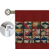 Window Kitchen Curtains for Living Room 2 Pieces Blackout Curtains Door Curtain D-detective C-conan Bedroom Decoration Partition 5