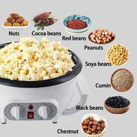 Electric Coffee Bean Roaster Coffee Baked Peanut Beans Baking Stove Popcorn Make Dryer Roasting Machine Grain Drying 3