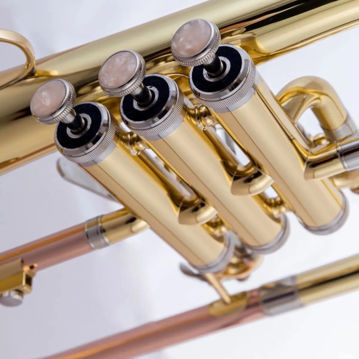 Professional Flugel upgrade white copper material phosphor copper conduit flugelhorn professional-grade tone trumpet horn