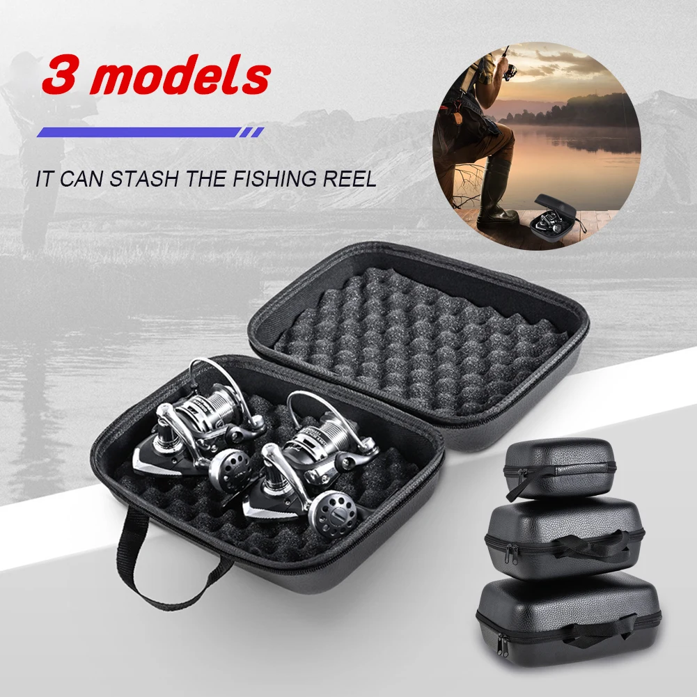 New Portable EVA Fishing Reel Bag Shockproof Waterproof Reel