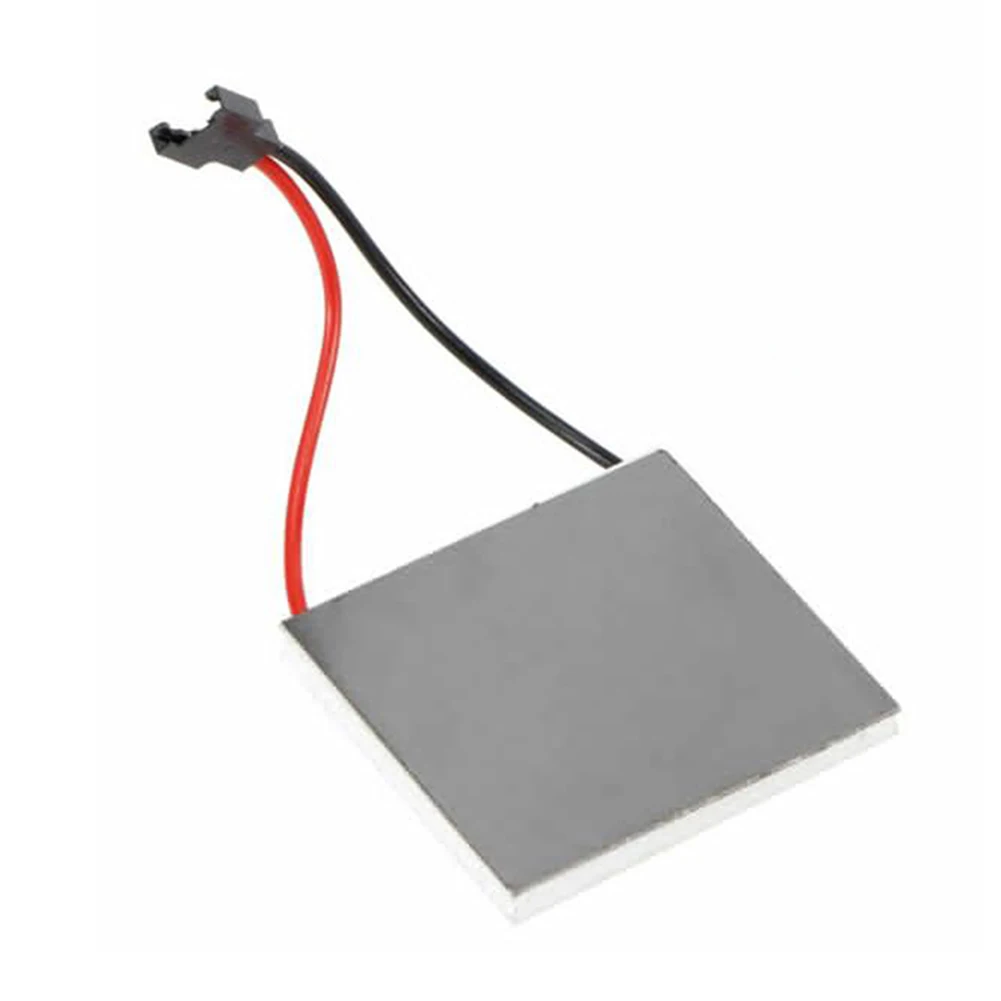 

Fireplace Fan Generation Sheet Semiconductor Silver 40*40mm Heater Part Light Weight Mall Size Brand New Durable