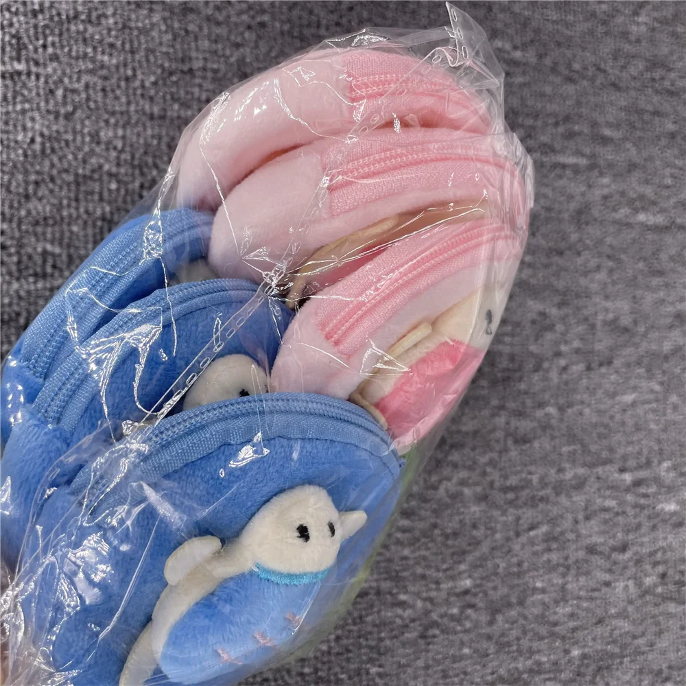 24개입 작은 8CM 혼합 색상, 거북이 플러시 장난감 동전 가방, 플러시 동전 지갑