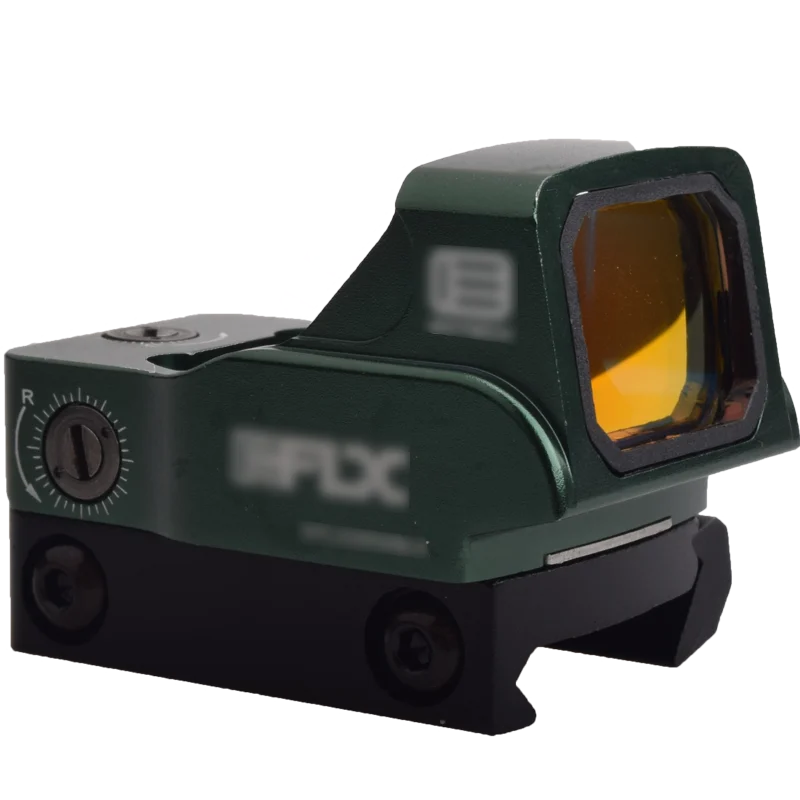 HW TRLJLCON Casting process Metal EFHWLX Red Dot Reflex Sight Scope Collimator Glock Fit 20mm Weaver Rail For Airsoft Hunting