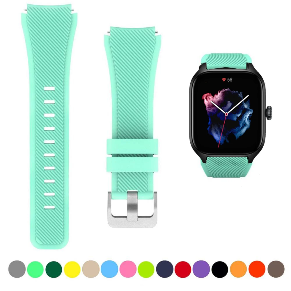 Silicone Strap - Premium 20mm/22mm Watch Band Replacement