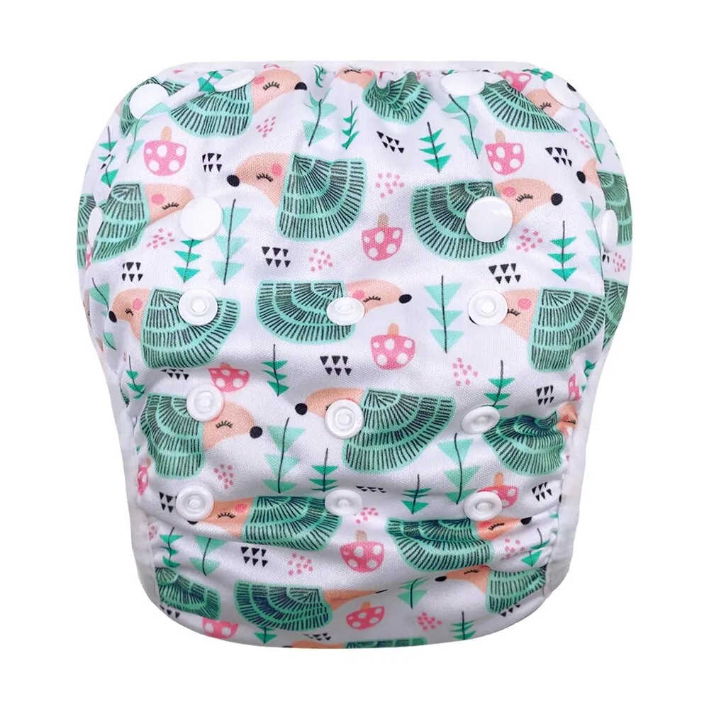 Baby summer breathable mesh fabric adjustable pool pant swimming pool diaper cover reusable washable baby nappy 1PC