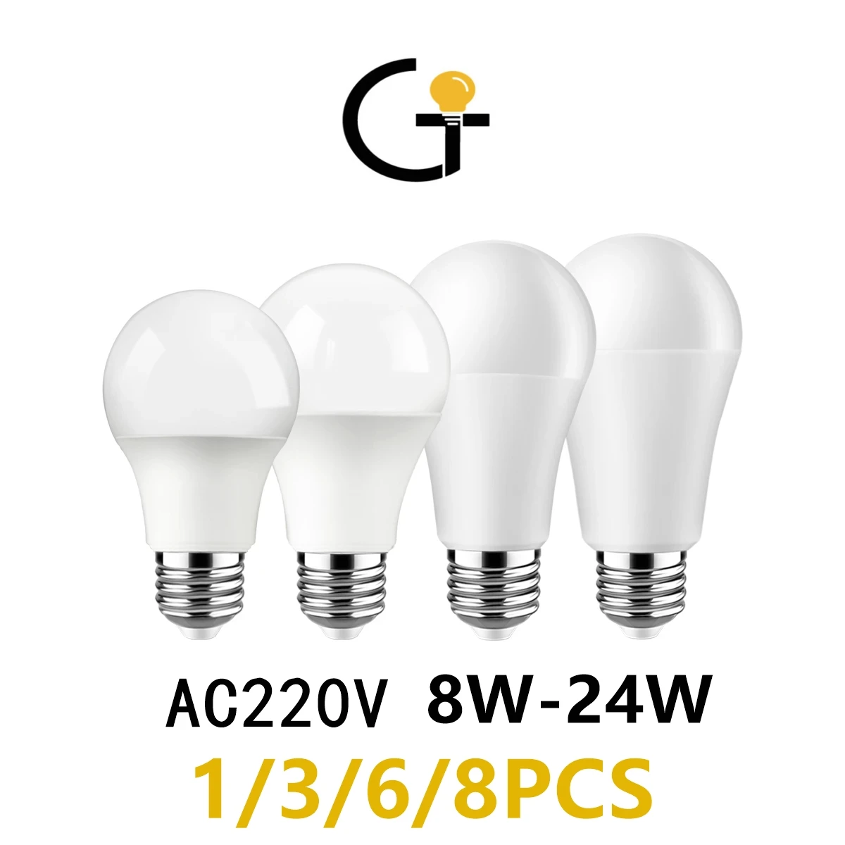 1-8PCS ledes izzó A60 8W 9W 10W 12W 15W 18W 20W 24W Magas légnyomású levegő Világosság E27 B22 lampada ac220v-240v 3000K 4000K 6000K bombilla