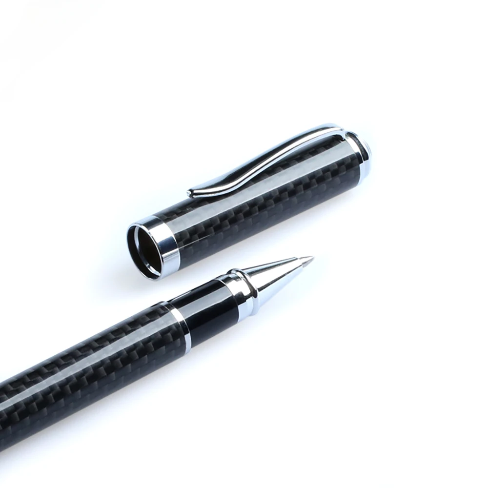 dropshipping real aramid fiber carbon fiber ballpoint pen fashion metal quality writing pen for office business case cover Hot Genuine Aramid Fiber Carbon Fiber Ballpoint Pen, Fashion Metal Quality Writing Pen For Office Business CASE Cover