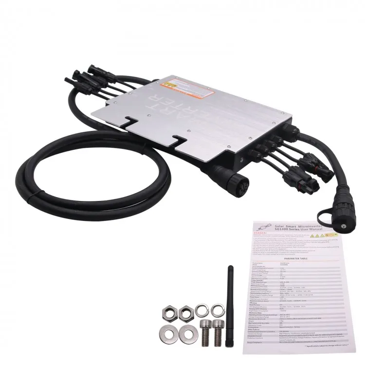 Sg1400Mq Pannello Solare Microinverter Micro Inverter Potenza Di Uscita Massima 1400W