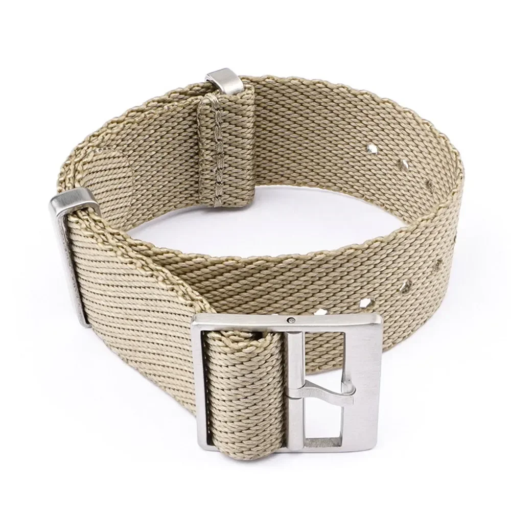 Premium Braided Nylon Canvas Watch Band – Soft, Sporty, Waterproof Strap