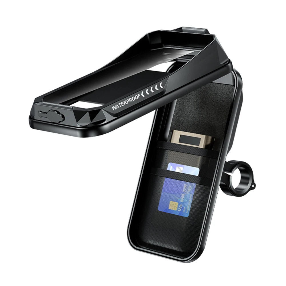Touch Screen Motorcycle Phone Bag Mount 360 Degree Rotation Bicycle Motorcycle Phone Holder for Cycling Riding Equipment