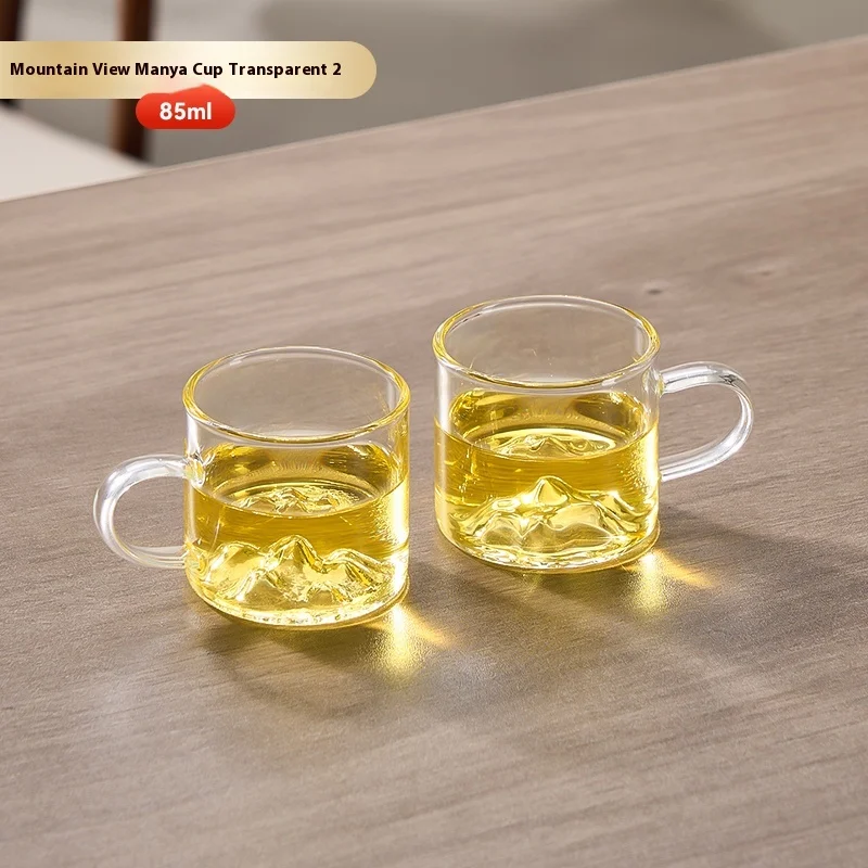 إبريق شاي زجاجي فاخر مقاوم للحرارة