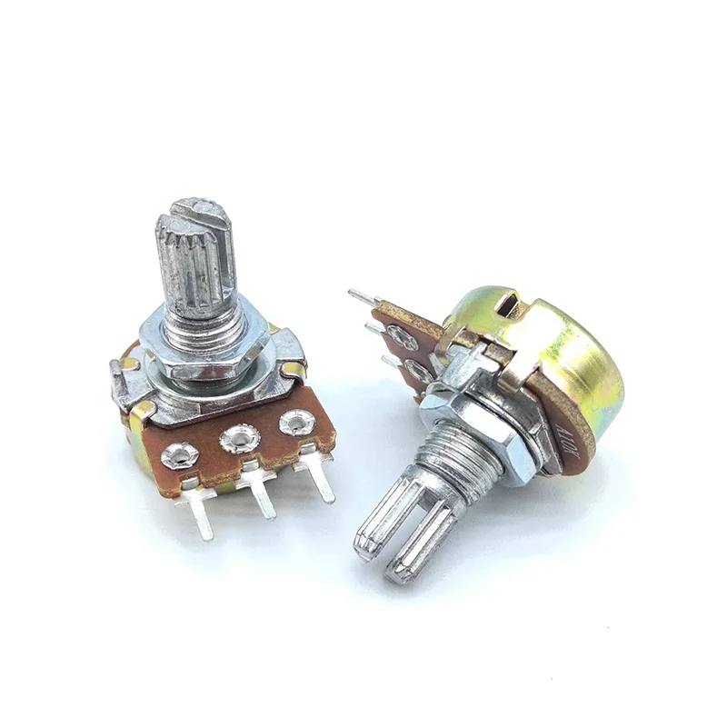 Rotary Potentiometer and Adjustable Resistor 5pcs