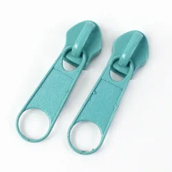 Zipper Slider Puller Repair Kit for Bags and Garments - DIY Sewing Accessories (LakeGreen)