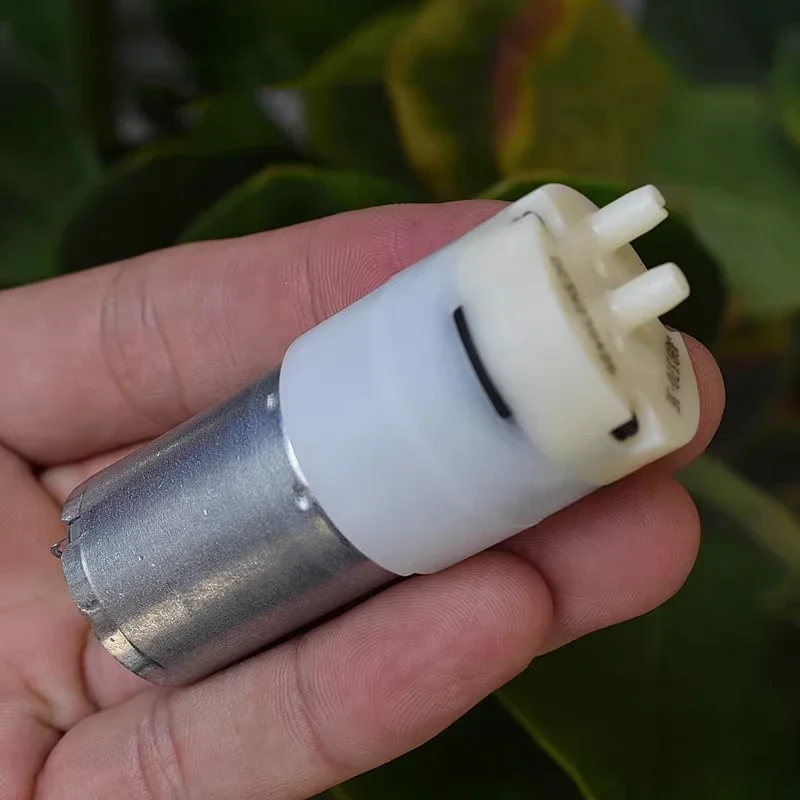 JQB370-3E DC 3V 3.7V 소형 미니 370 모터 다이어프램 공기 펌프 진공 펌프 음압 자체 프라이밍 흡입 펌프 모니터
