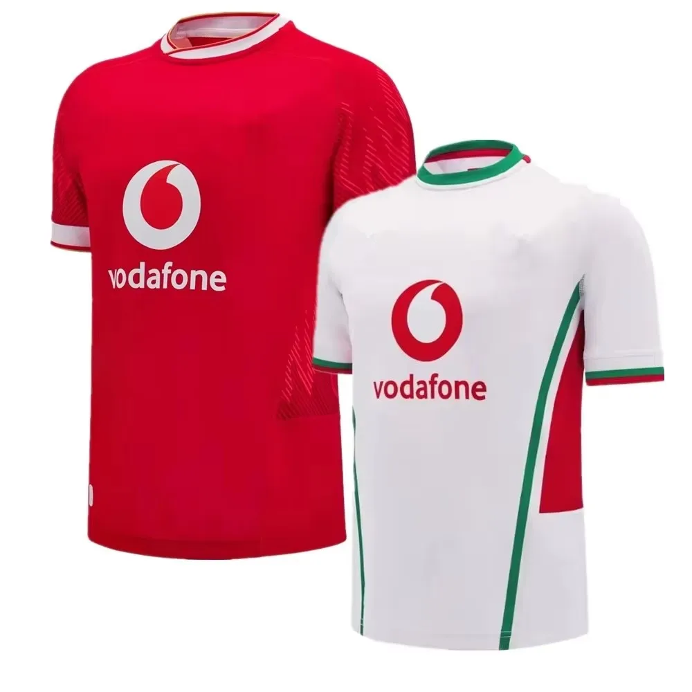 Wales Home Rugby Jersey Shirt /25 Wales AWAY RUGBY TRAINING JERSEY Size:S-5XL ( Print name and number )