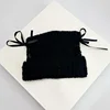 Women Sweet Bow Ribbon Cat Ears Knitted Hats Korean Warm Autumn and Winter New Cute Versatile Outdoor Beanies Fashion Thickened 6
