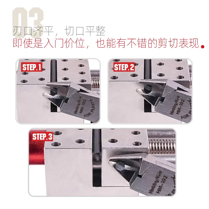 Lot de 10 pinces multi-bord pour modélisme - Outils de coupe de précision