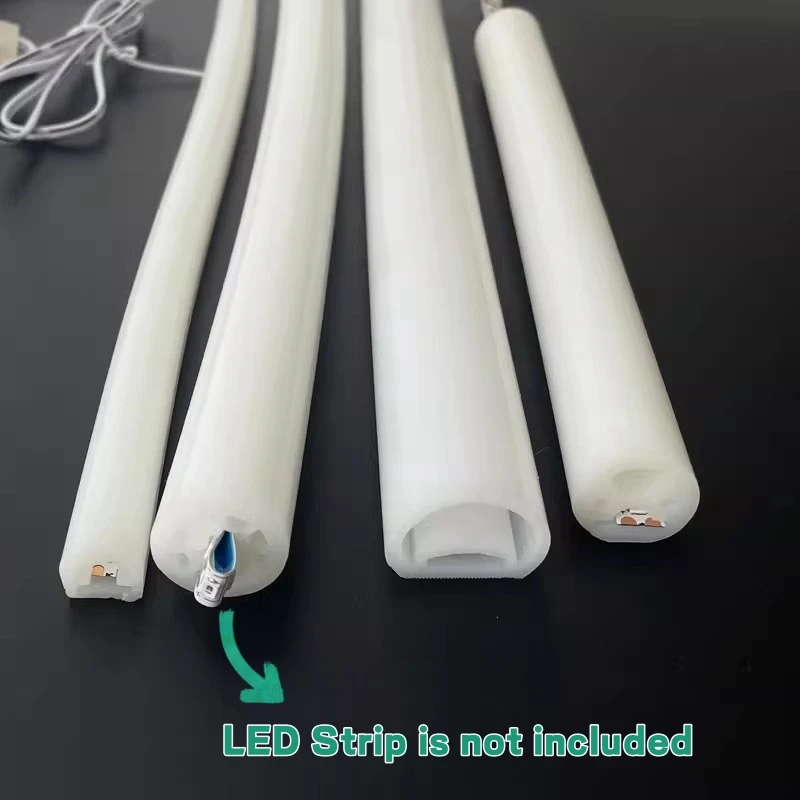 Bande LED Néon Silicone Découpable 12V - Imperméable IP65 - Longueurs 1 à 5m - Multicolore