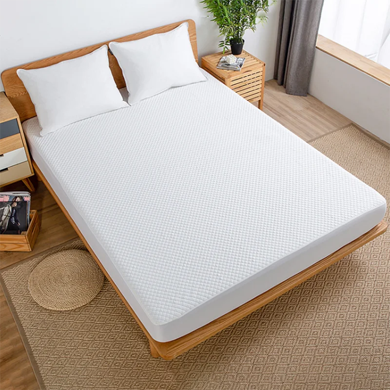 

198 * 203*45cm bamboo fiber Fitted Sheet, suitable for 45cm thick mattresses, thickened waterproof and breathable dust cover