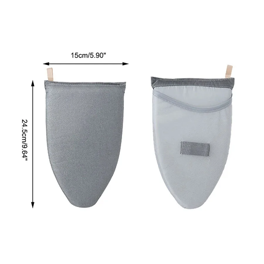 Ironing gloves handheld ironing heat resistant glove mini anti-scald iron pad cover gloves stain garment steamer accessories for clothes