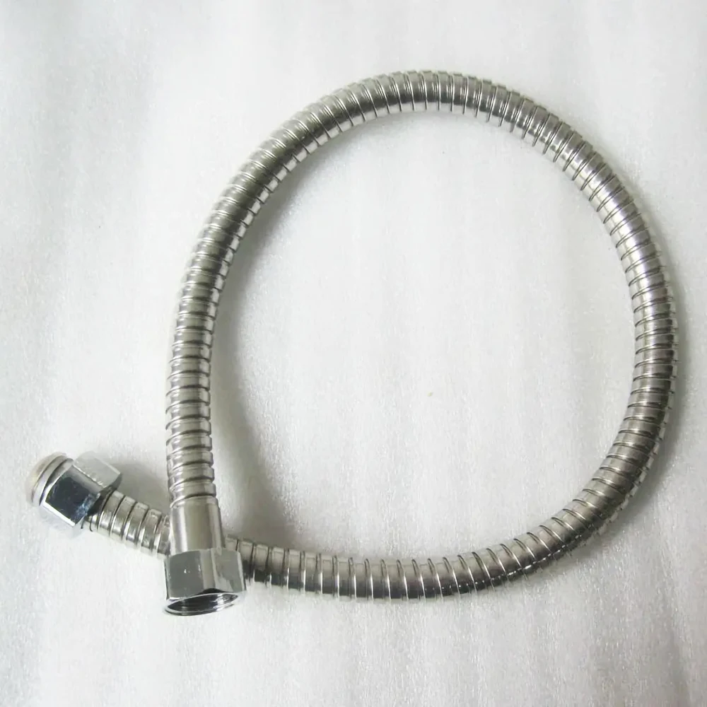 L15379 Luxury Female with Female Half Inch Screw Nut 30CM to 60CM Length of Stainless Steel Flexible Hose