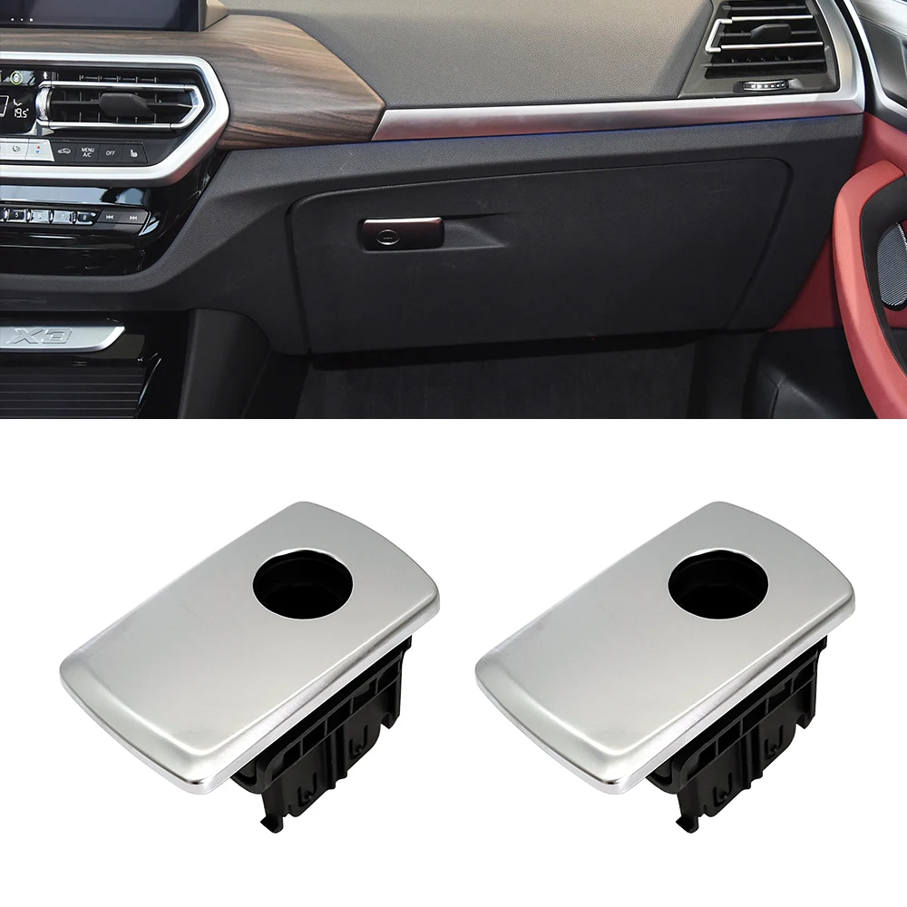 

For BMW G01 G02 Car Glove Box Handle Lid Lock Toolbox Glove Boxes Cover Switch Replacement For BMW X3 X4 2017-2023 51169363456