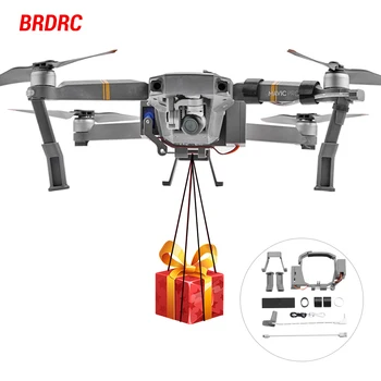 BRDRC Sistema di Goccia D'aria Caduta per DJI Mavic Pro/3/2/Air 2/2s Platino Lanciatore di Drone Consegna Salvavita Esca da Pesca Anello Mittente