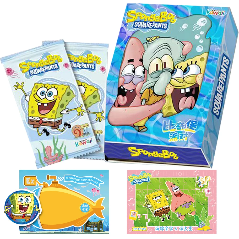 

Original SpongeBob SquarePants Card Animated Character Squidward Tentacles SANDY Gary Pleasing Collection Cards Birthday Gift