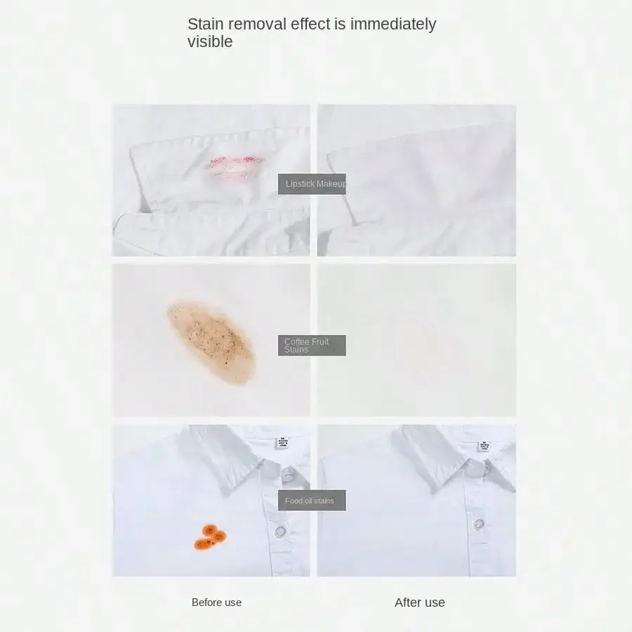 Magic Clothing Stain Removal Pen Portable Washing Free Oil Red Wine Stain Remover Marker Pen Small Greasy Filth Cleaning Tool 1p for stain removing pen