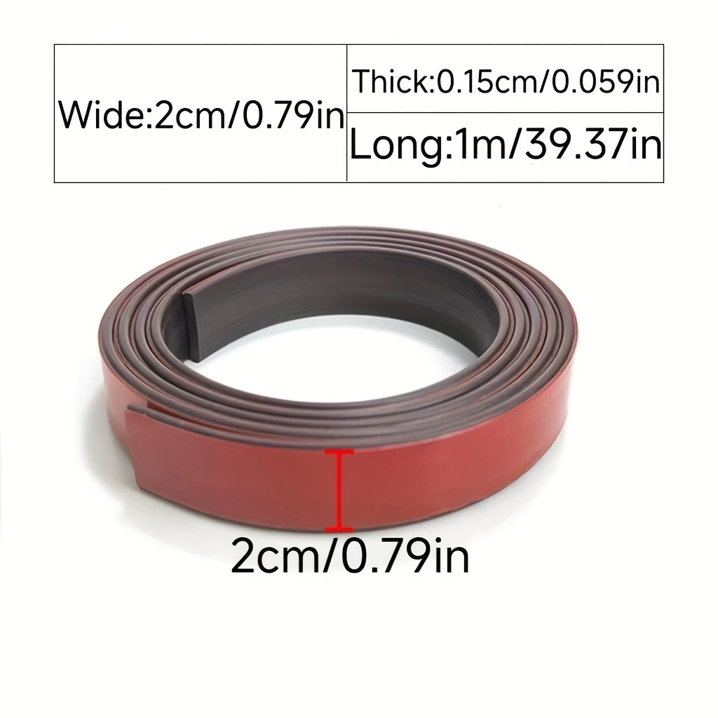 Heavy-Duty Self-Adhesive Magnetic Tape Roll