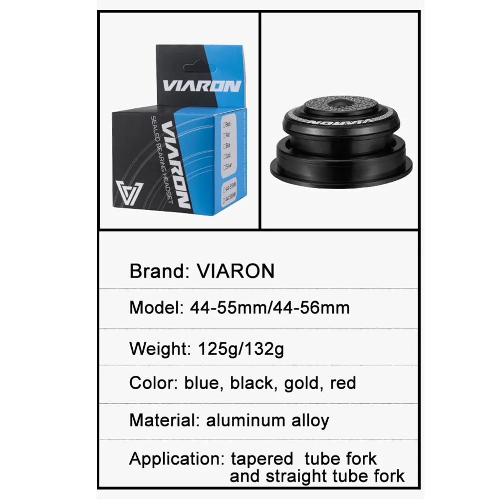 Bicycle Headset VIARON Bicycle Headset 4455ST/4456ST CNC 11/8