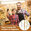 Set Of 12 Slim Pens, Multi-Color Wooden Swivel Pen Set With Refill Shaft Bolt-On Ballpoint Pen For DIY Wooden Swivel 4