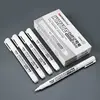 2/3/5 Pcs White Marker Pens 2.0mm Oily Waterproof White Gel Pen DIY Graffiti Sketching Markers Stationery Wrting School Supplies 3