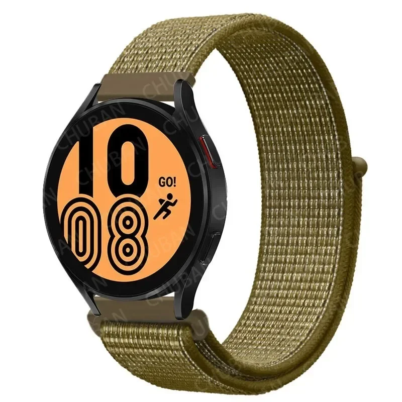 Nylon Sport Loop Bracelet, 22mm/20mm Strap, Universal Smartwatch Band