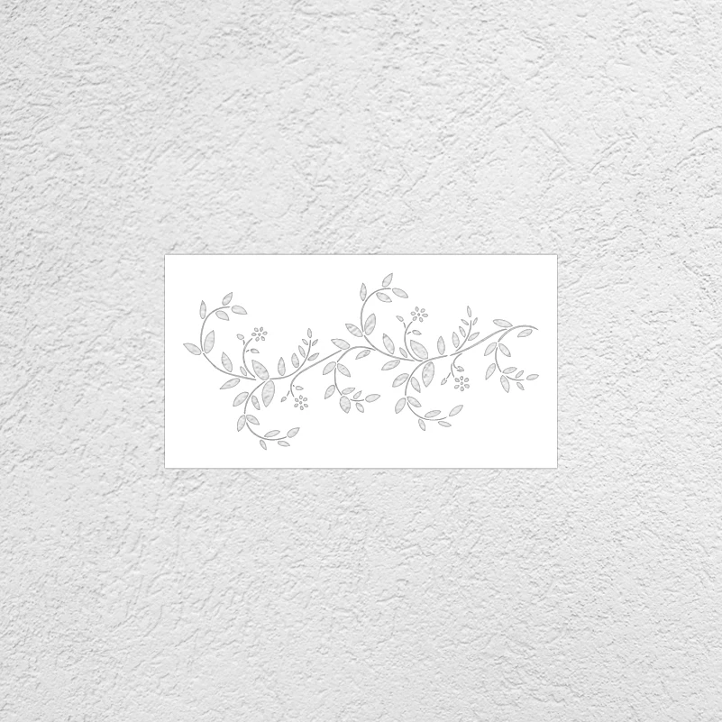vine vine estencil vintage para decoracao pintura 01