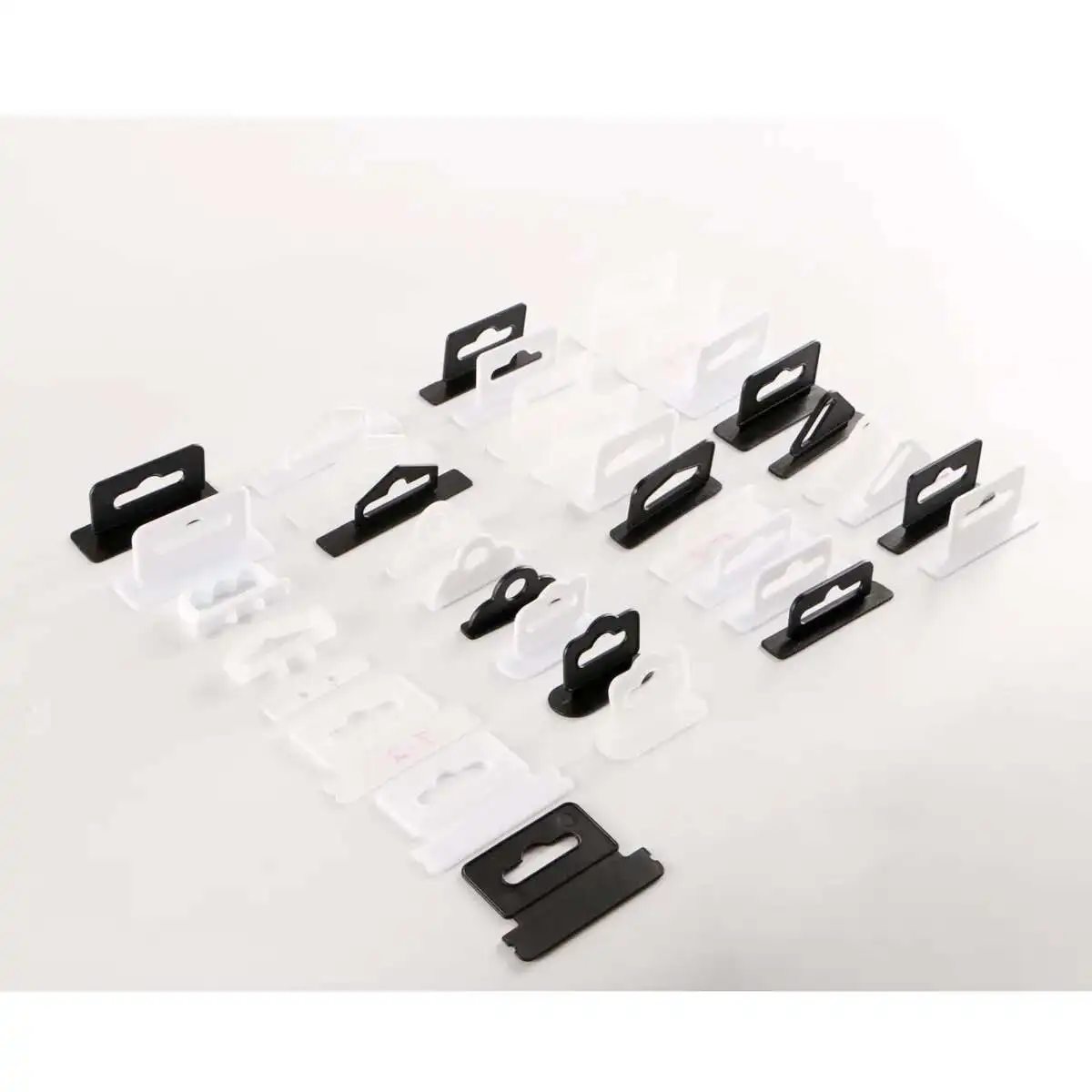 Plastic Pvc Paper Card Board Box Carton Handle Hang Hanging Tab Hooks On Merchandise Package Box Bag Hangers