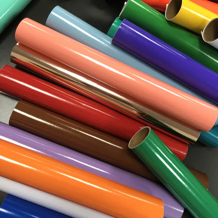 Permanent Adhesive Vinyl Matte Metal Colors Vinyl Sheets for Christmas Halloween Party Home Decoration Stickers Craft Cars Decal