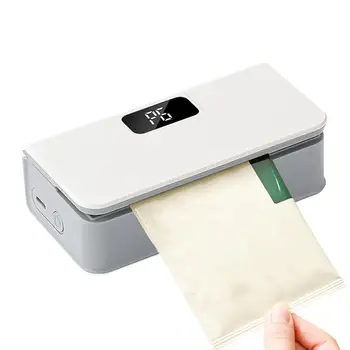 Rechargeable Bag Sealer Magnetic Chip Bag Sealer 6-speed Intelligent Temperature Control 2 In 1 Chip Bag Sealer 1