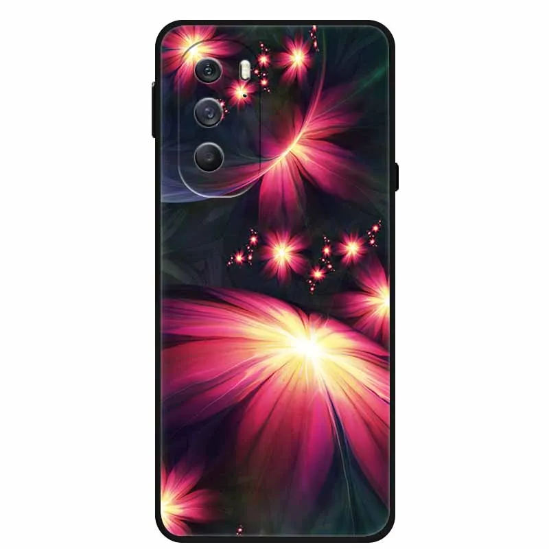 Floral TPU Silicone Phone Cover - Stylish and Durable Protective Case